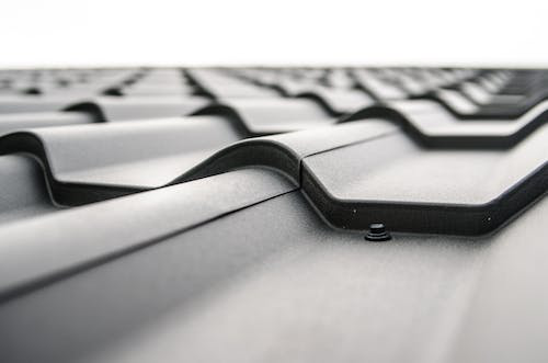 A gray roof
